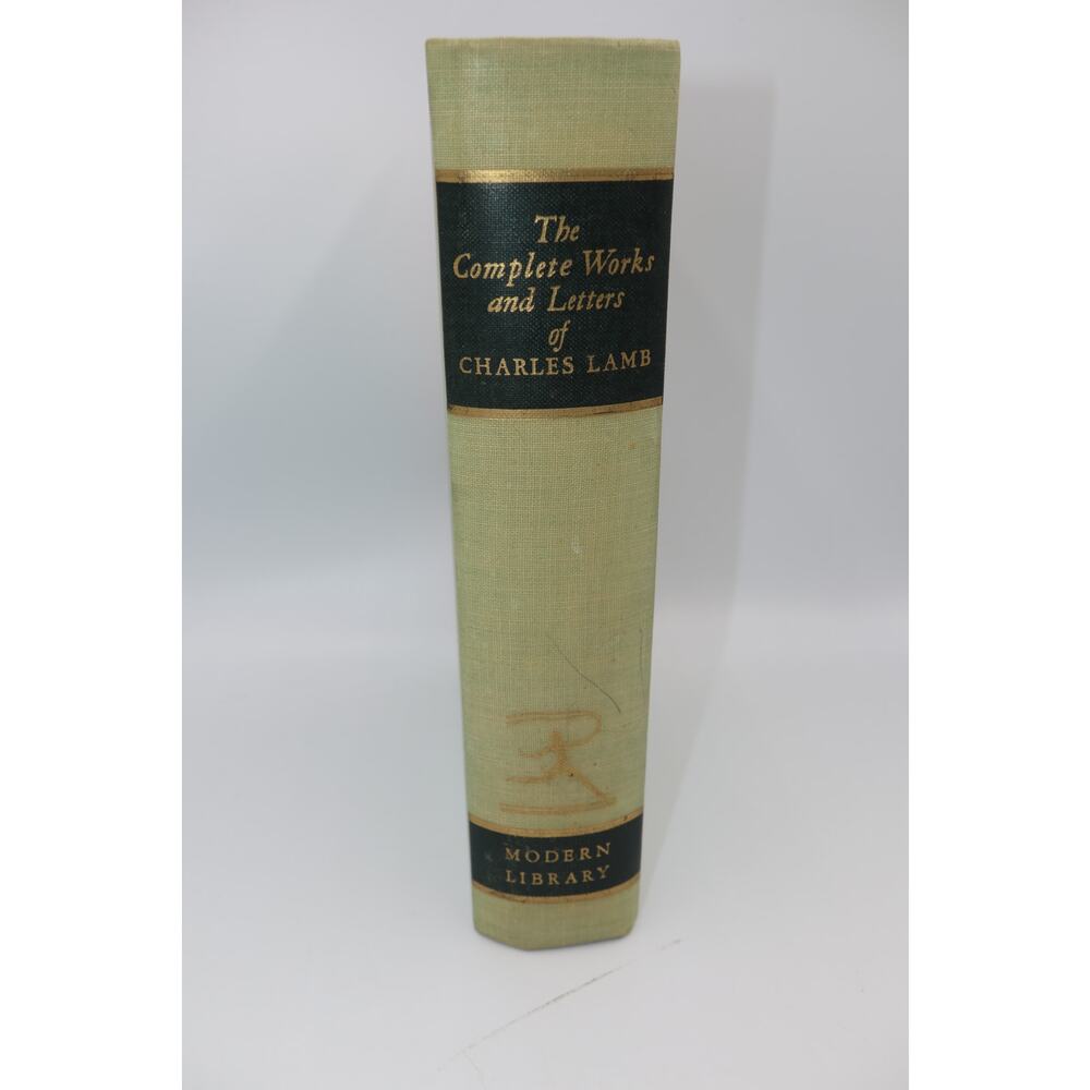 The Complete Works and Letters of Charles Lamb Modern Library 1933 1st Ed.